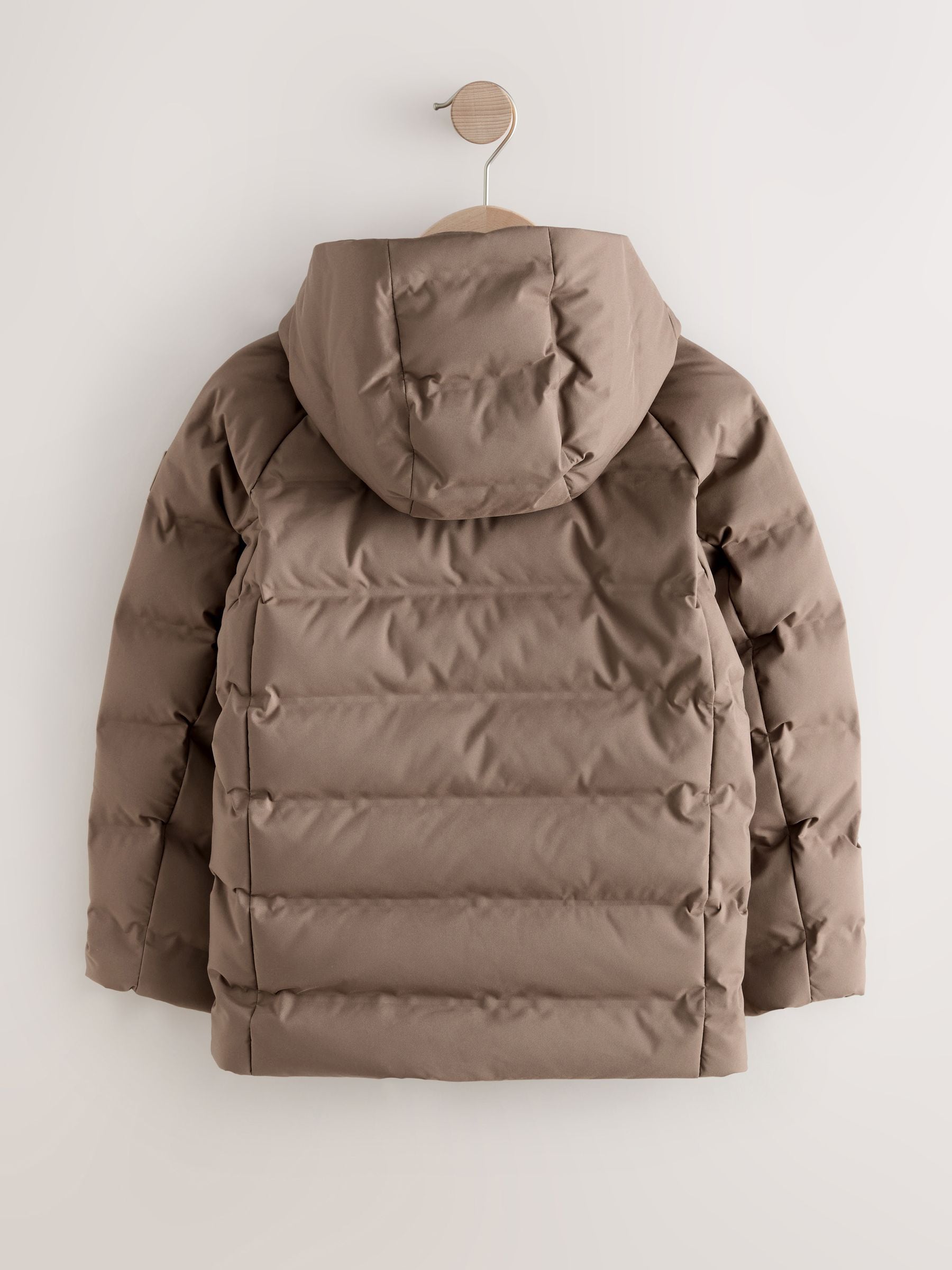 Buy Neutral Waterproof Midweight Hooded Jacket (3-17yrs) from Next