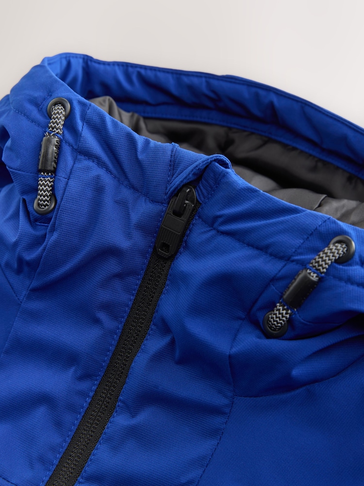Cobalt Blue Midweight Shower Resistant Jacket (3-17yrs) - Image 6 of 6
