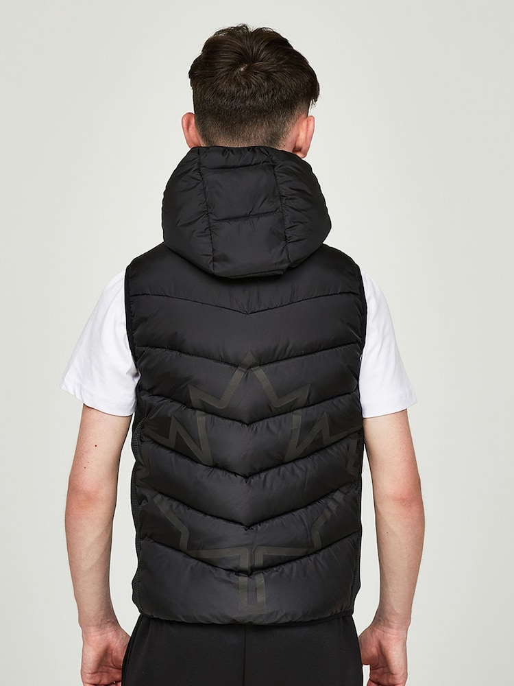Zavetti Canada Fallonino Black Gilet - Image 2 of 7 Zavetti Canada Fallonino Black Gilet - Image 2 of 7