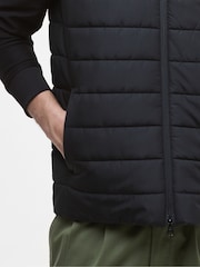 Barbour® International Black Aldon Quilted Gilet - Image 4 of 7