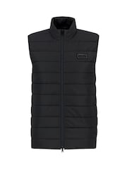Barbour® International Black Aldon Quilted Gilet - Image 5 of 7