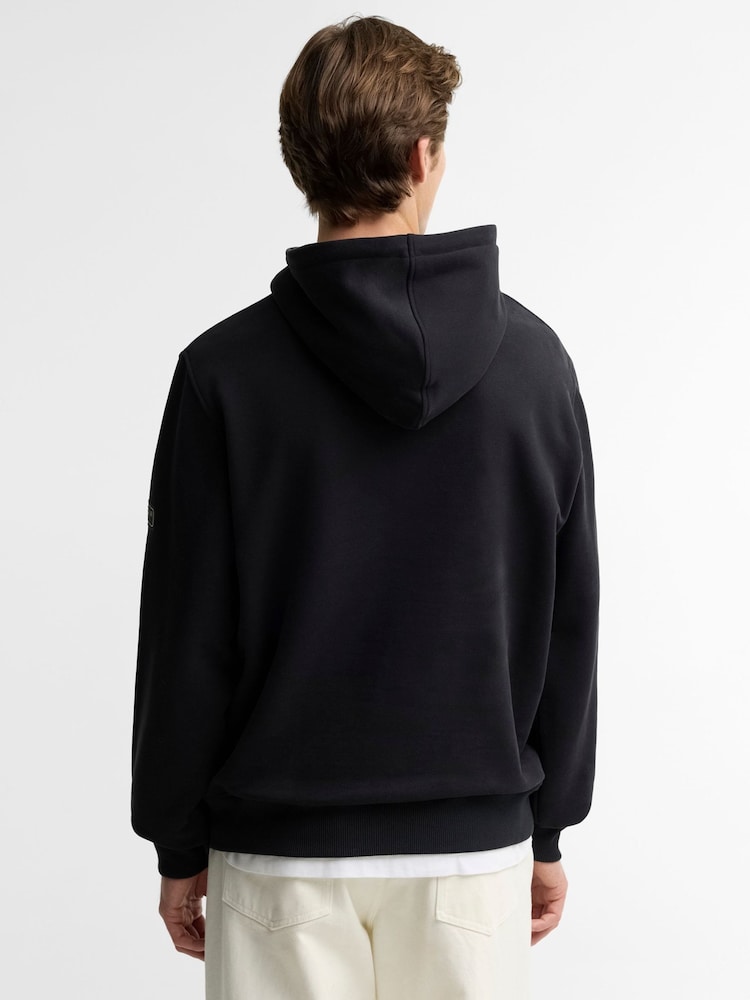 Barbour International Black Inline Hooded Sweatshirt - Image 2 of 5