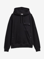 Barbour International Black Inline Hooded Sweatshirt - Image 5 of 5