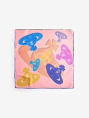Vivienne Westwood Pink Halftone Orbs Square 90x90 - Image 1 of 4