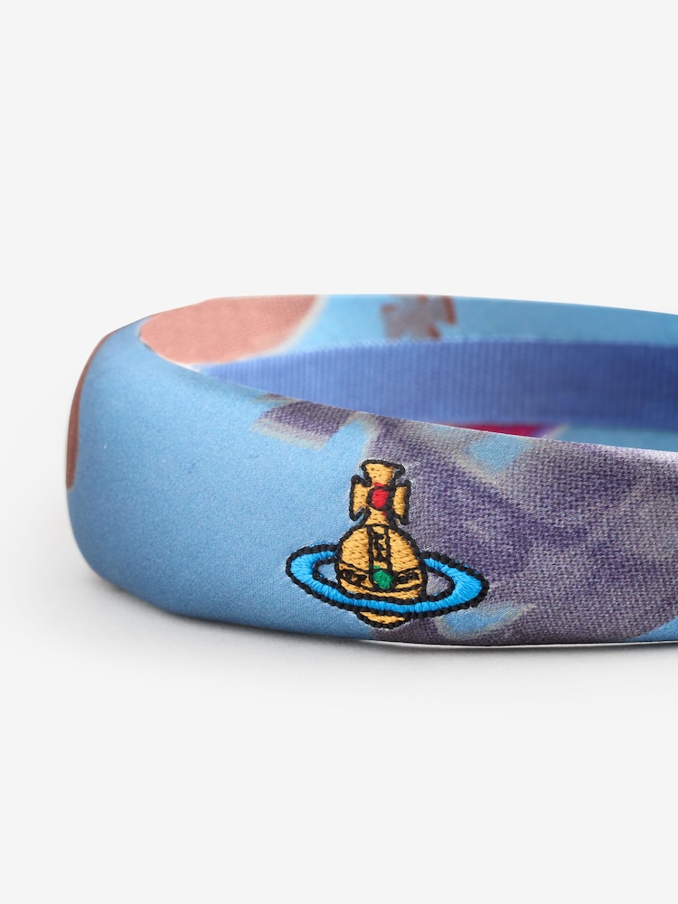 Vivienne Westwood Pink Halftone Orb Hairband - Image 2 of 4