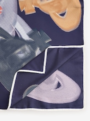 Vivienne Westwood Blue Halftone Orbs Square 90x90 - Image 3 of 4