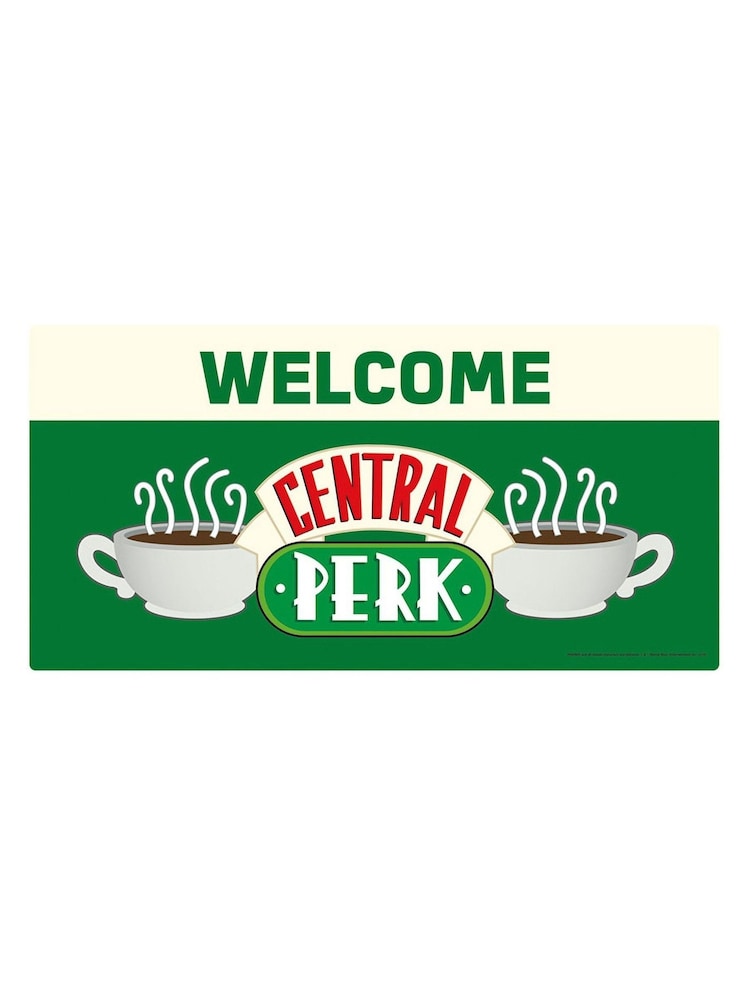 Pyramid International Multi Friends Welcome To Central Perk Metal Sign - Image 1 of 1