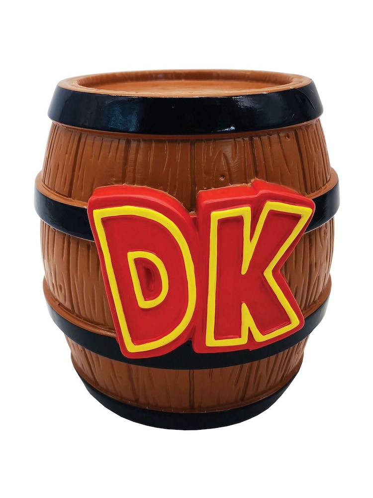 Pyramid International Multi Donkey Kong Dk Barrel Shaped Money Bank - Image 1 of 1