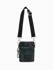 AllSaints Green Falcon Pouch - Image 1 of 7