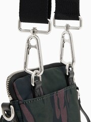 AllSaints Green Falcon Pouch - Image 5 of 7