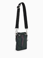AllSaints Green Falcon Pouch - Image 6 of 7