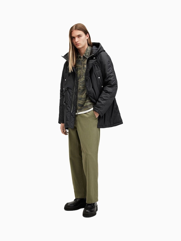 AllSaints Black Navstar Jacket - Image 2 of 9