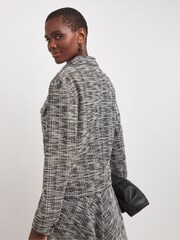 JD Williams Black Boucle Trucker Jacket - Image 2 of 4