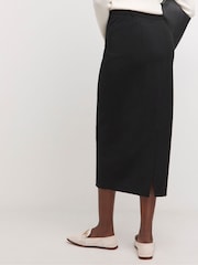 JD Williams Black Magisculpt Midaxi Skirt - Image 4 of 4