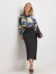 JD Williams Longline Satin Shirt - Imagen 3 de 4
