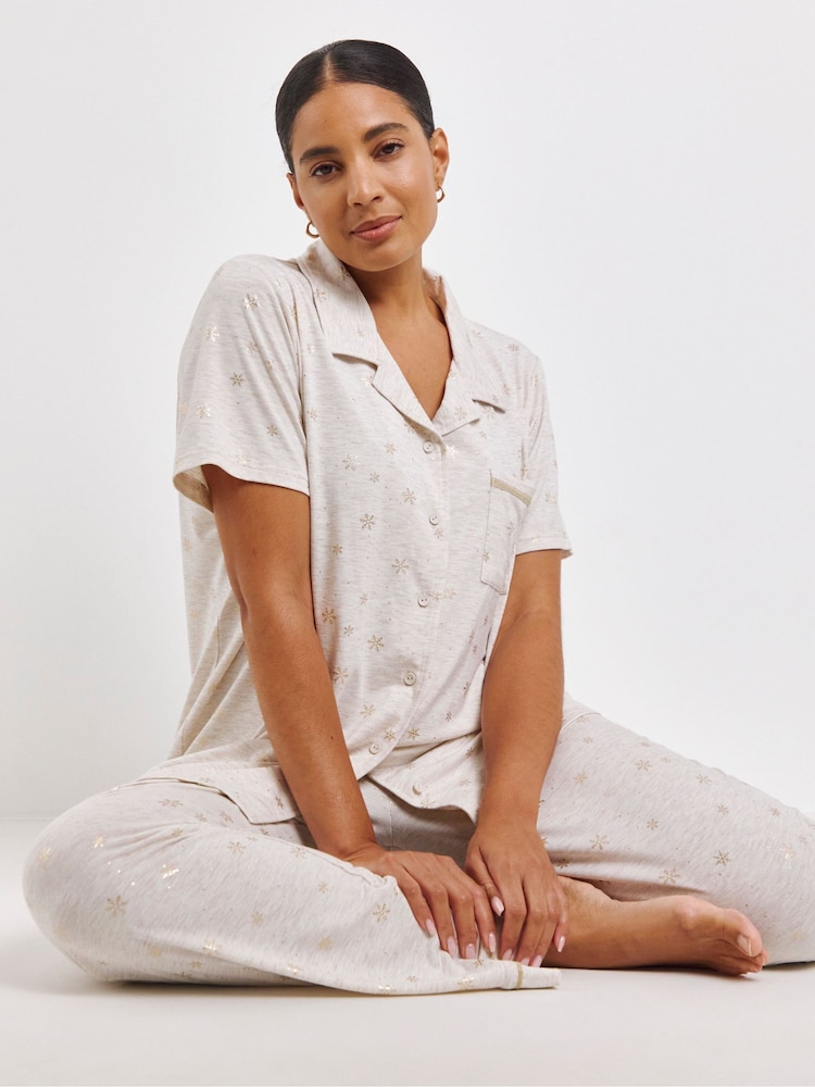 Simply Be Pretty Lounge Christmas Pyjamas - صورة 1 من 4