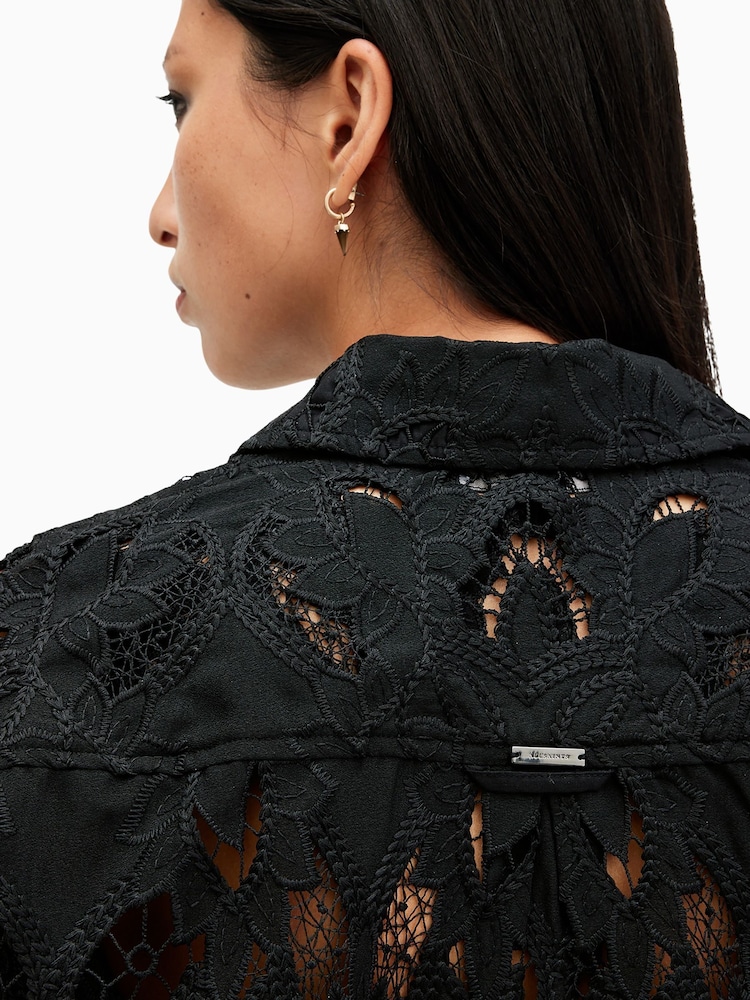 Chemise AllSaints Charli à manches longues - Image 5 of 9
