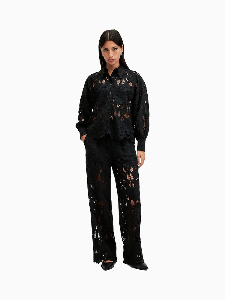 Chemise AllSaints Charli à manches longues - Image 8 of 9