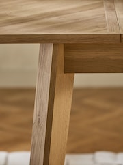 Light Natural Hayford 2 to 4 Extending Console Dining Table - Image 11 of 12