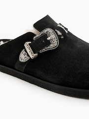 Мюли с меховой отделкой Allsaints Carlo - Image 4 of 8