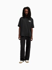 AllSaints Black Ceremony Short Sleeve Crew Neck T-Shirt - Image 3 of 6