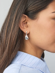 Tonalité argentée - Boucles d'oreilles Molten Drop - Image 1 de 4