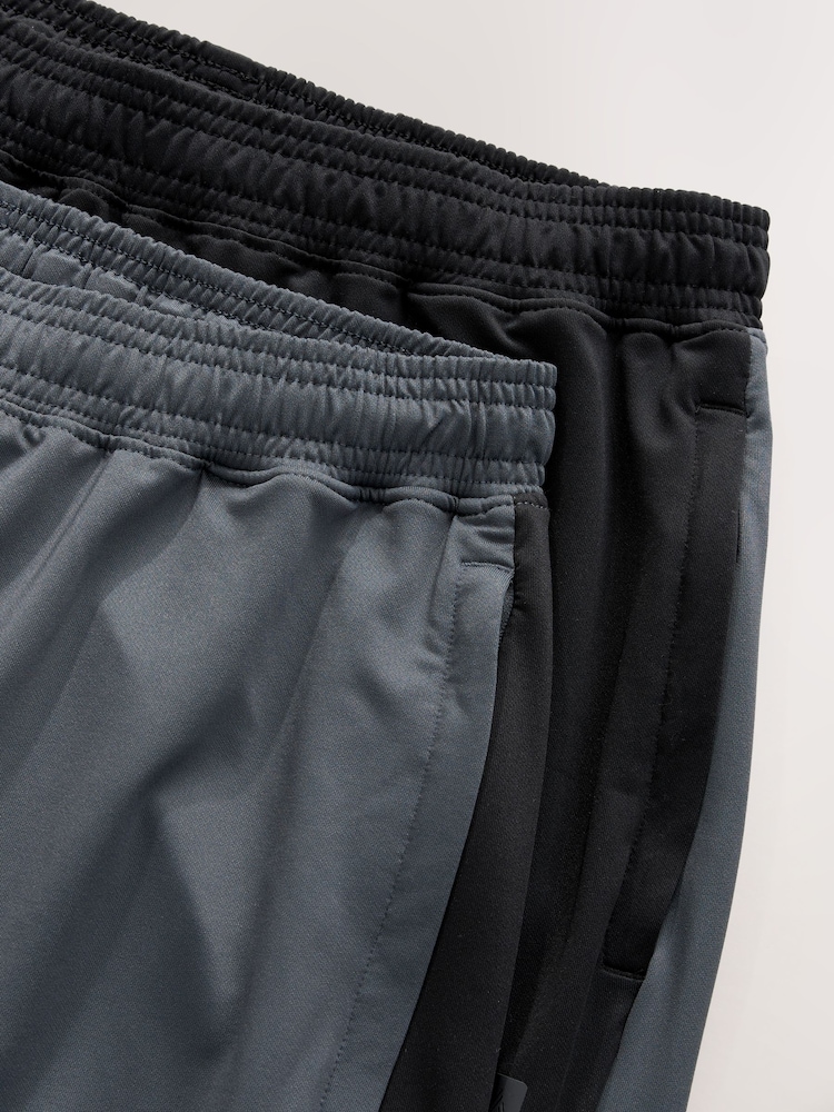 Black/Slate Active Sports Training Joggers 2 Pack - Image 5 of 5