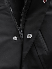 Schwarz - Waterproof Borg Lined Parka Coat (3-17yrs) - Bild 4 von 6