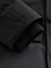 Black Waterproof Parka Coat (3-17yrs) - Image 8 of 8