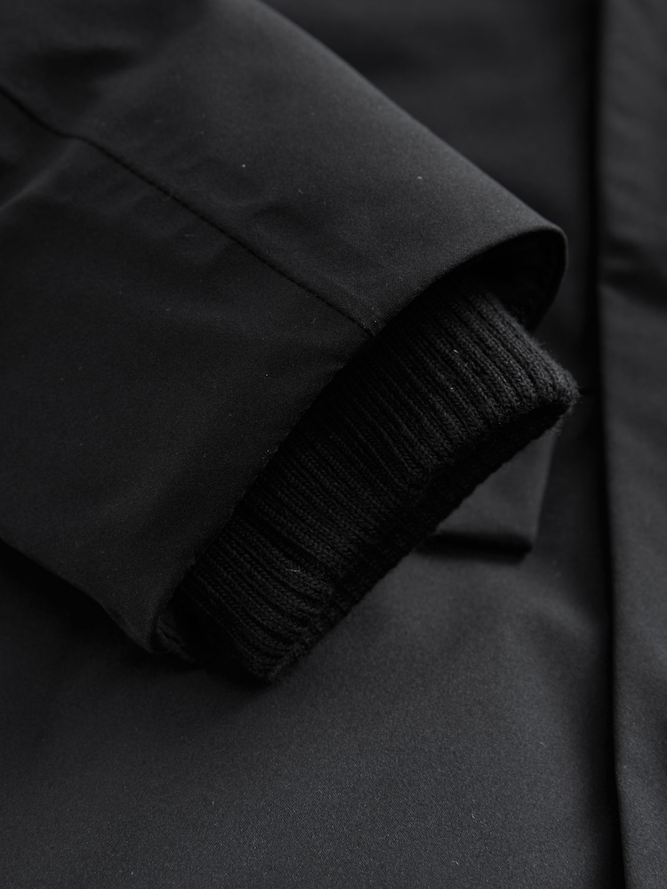 Black Waterproof Parka Coat (3-17yrs) - Image 8 of 8