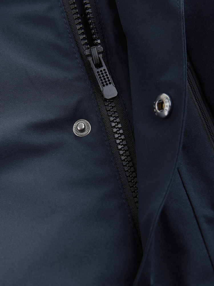 Bleumarin - Geacă parka impermeabilă (3-17ani) - Image 9 of 11