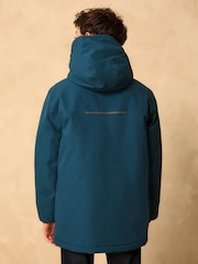 Cobalt Blue Waterproof Parka Coat (3-17yrs) - Image 3 of 5
