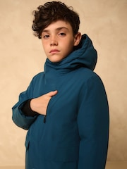 Cobalt Blue Waterproof Parka Coat (3-17yrs) - Image 5 of 5