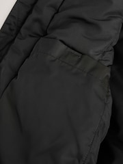 Black Borg Collared Bomber Jacket (3-16yrs) - Image 8 of 8