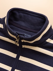 Joules Alfie Navy Quarter Zip Sweatshirt - Image 3 of 5