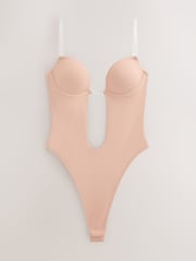 Praline Nude U-Plunge Tummy Control Body - Image 1 of 3