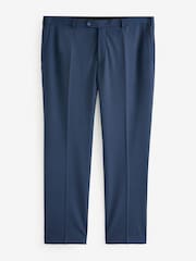 Remus Uomo Blue Tapered Leg Stretch Formal Trousers - Image 6 of 6