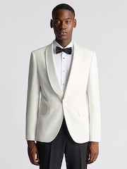 Remus Uomo White Slim Fit Dinner Jacket - Image 1 of 6