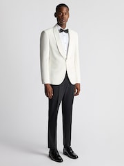Remus Uomo White Slim Fit Dinner Jacket - Image 2 of 6