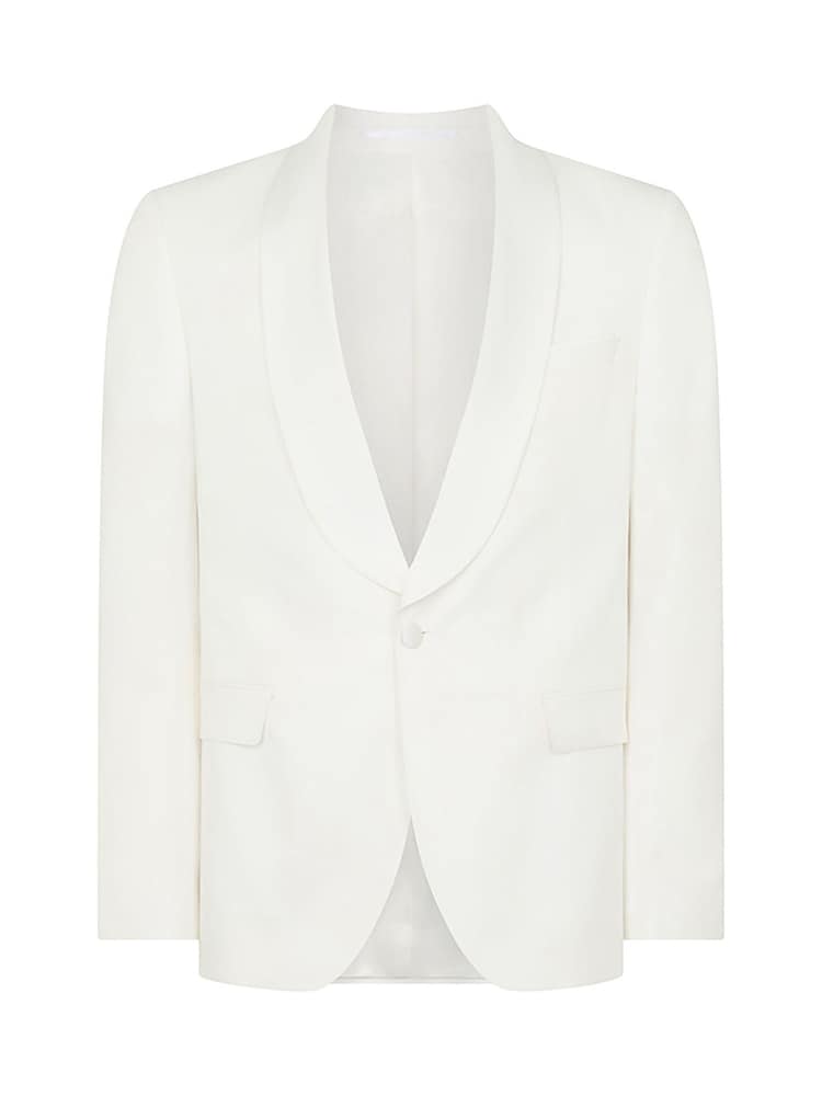 Remus Uomo White Slim Fit Dinner Jacket - Image 6 of 6