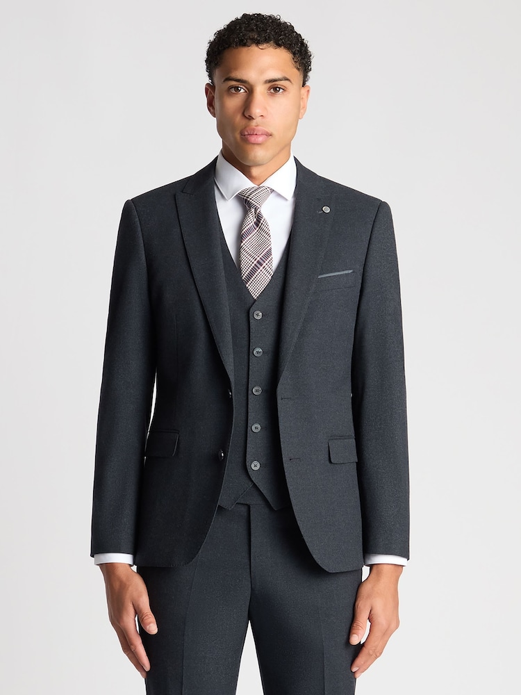 Chaqueta de traje elástica de corte entallado de Remus Uomo - Imagen 1 de 6 Chaqueta de traje elástica de corte entallado de Remus Uomo - Imagen 1 de 6