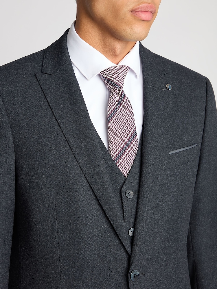 Remus Uomo Tapered Fit Stretch Costum Jachetă - Image 5 of 6