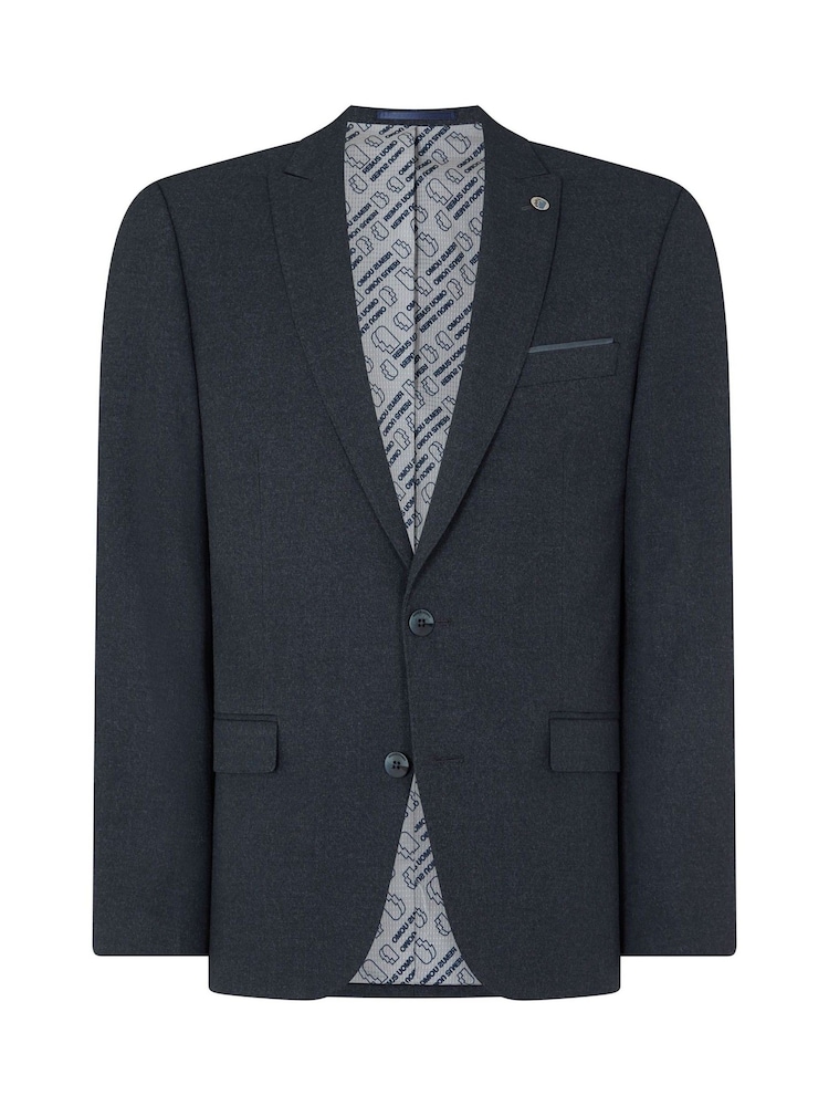 Remus Uomo Tapered Fit Stretch Costum Jachetă - Image 6 of 6
