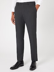 Remus Uomo Tapered Fit Polyviscose Stretch Formal Trousers - Bild 1 von 7