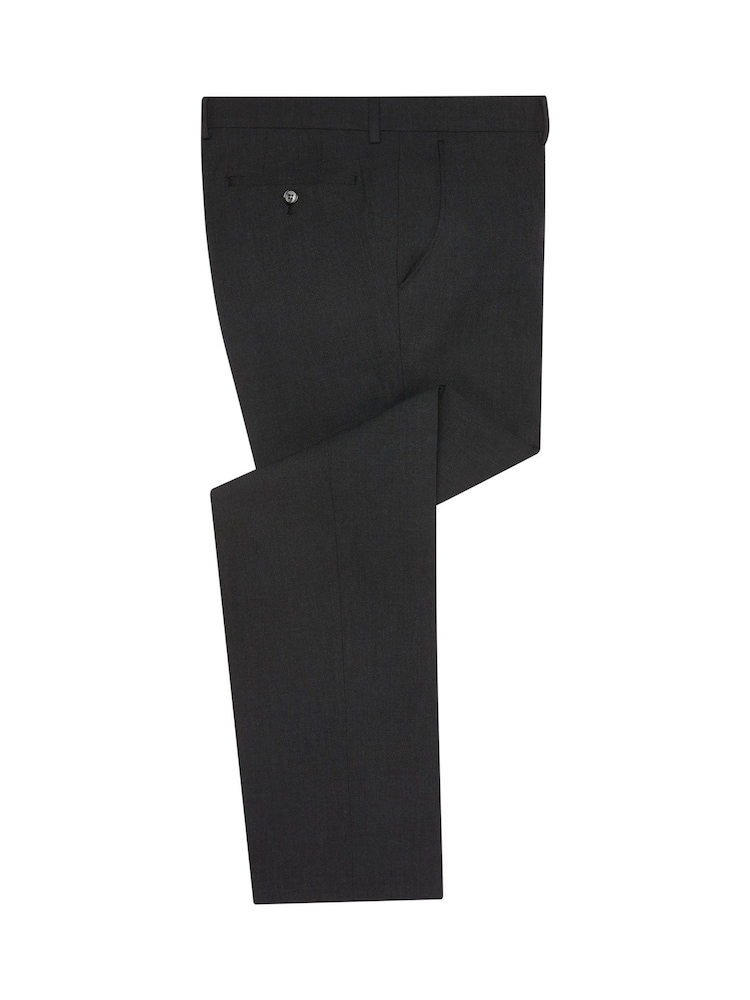 Remus Uomo Tapered Fit Polyviscose Stretch Formal Trousers - Bild 7 von 7