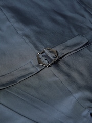 Remus Uomo Blue Tapered Fit Stretch Waistcoat - Image 4 of 4