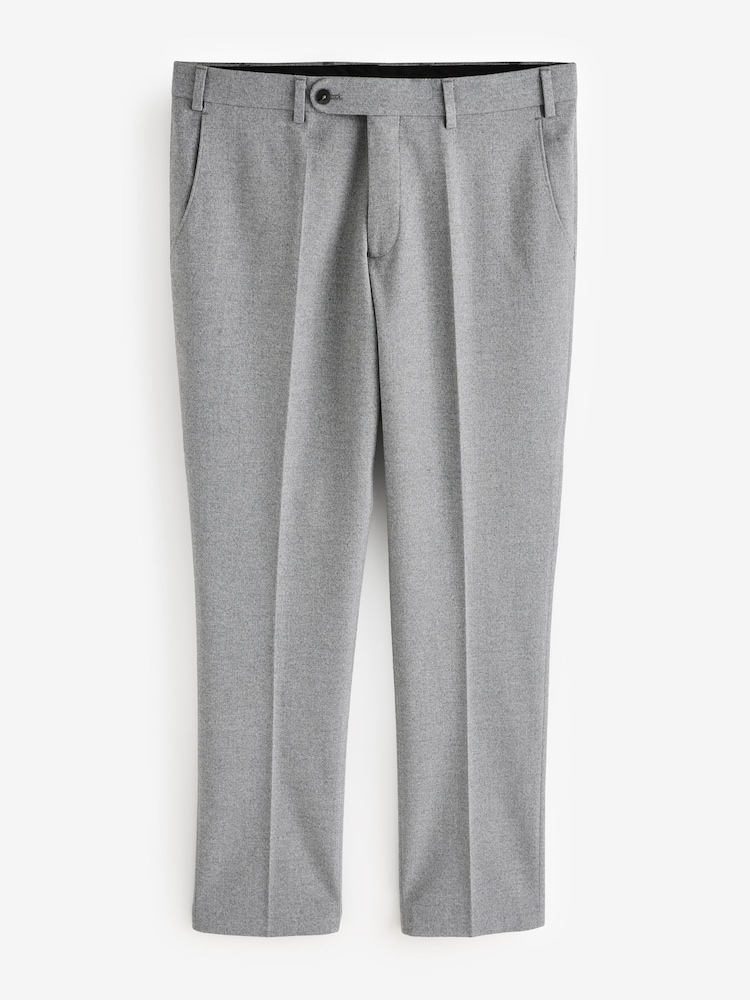 Remus Uomo Tapered Fit Wool Rich Trousers - Imagen 1 de 4