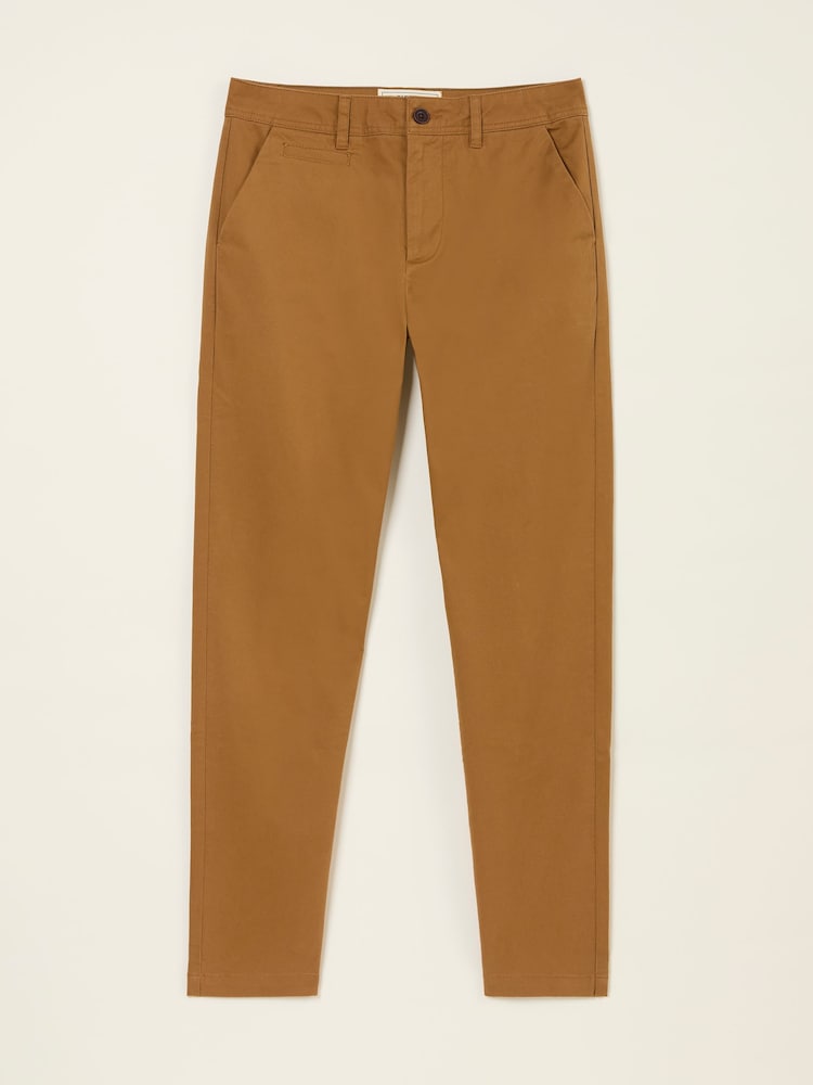 FatFace Rye Tan Brown Chino Trousers - Image 5 of 5