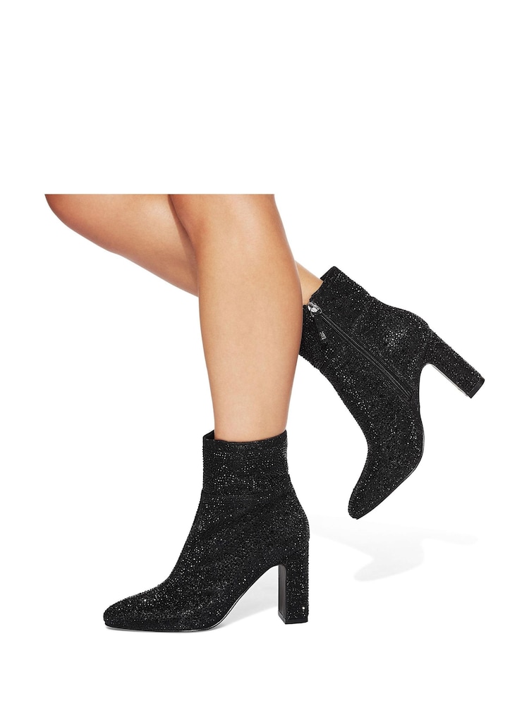 KG Kurt Geiger Grey Shay Gem Boots - Image 1 of 5