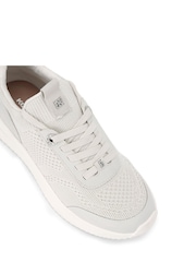 Cream - KG Kurt Geiger Layla Knit na vezalke; z vezalkami črna športni copati - Slika 3 iz 3